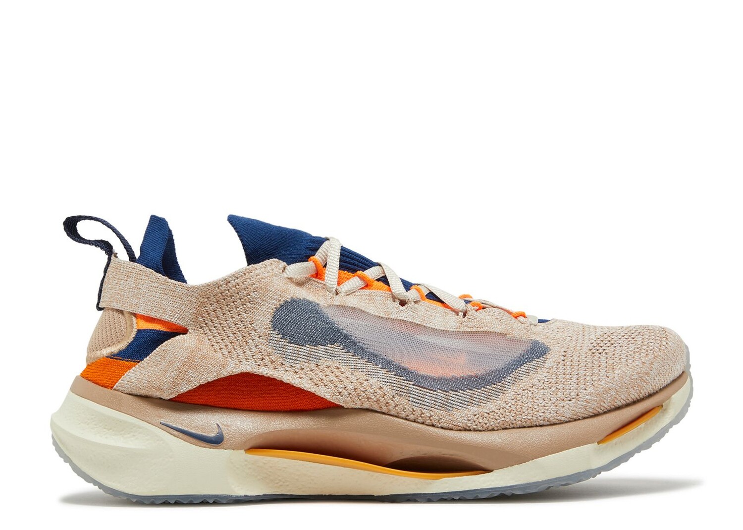 

Кроссовки Nike Spark Flyknit 'Hemp Total Orange', коричневый
