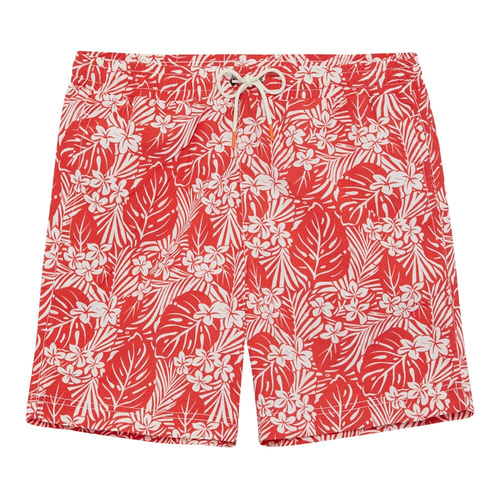 

Шорты для плавания Ecoalf Fiyi Printed, красный