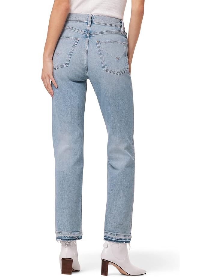 Джинсы Hudson Jeans Jade High-Rise Straight Loose Fit in Harmonic, цвет Harmonic цена и фото