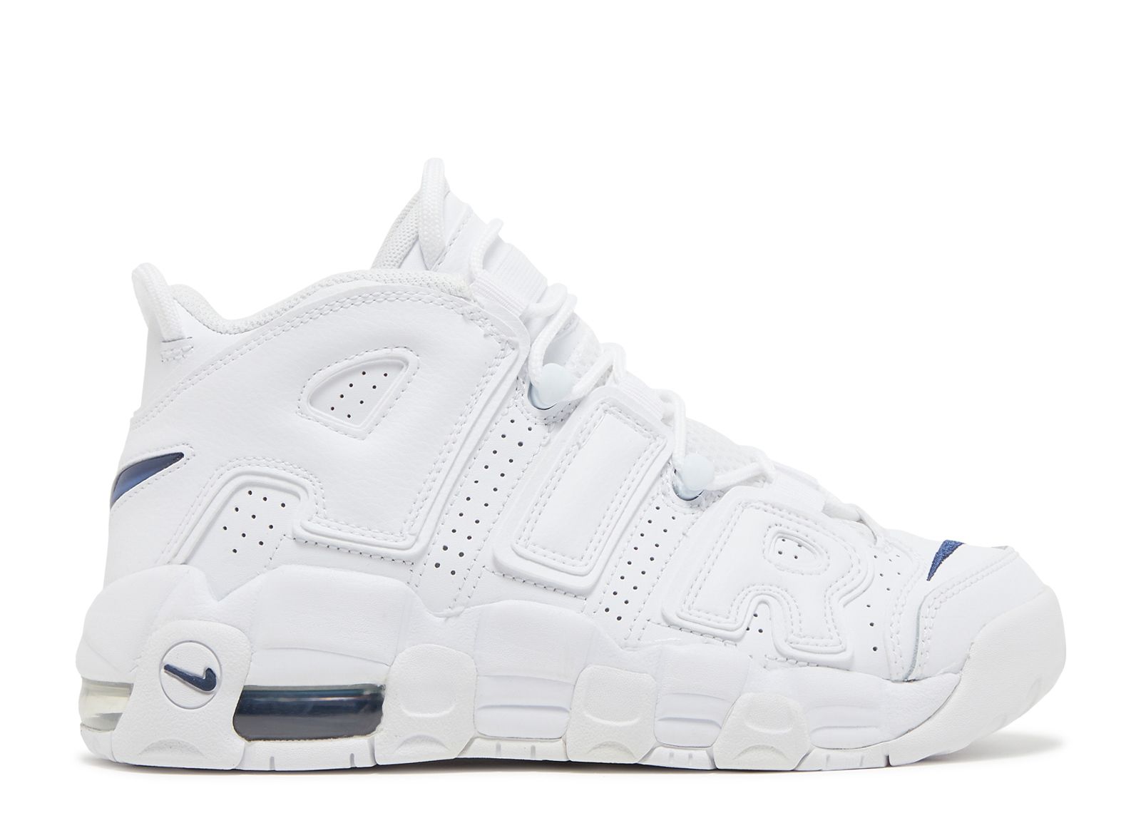 

Кроссовки Nike Air More Uptempo Gs 'White Midnight Navy', белый