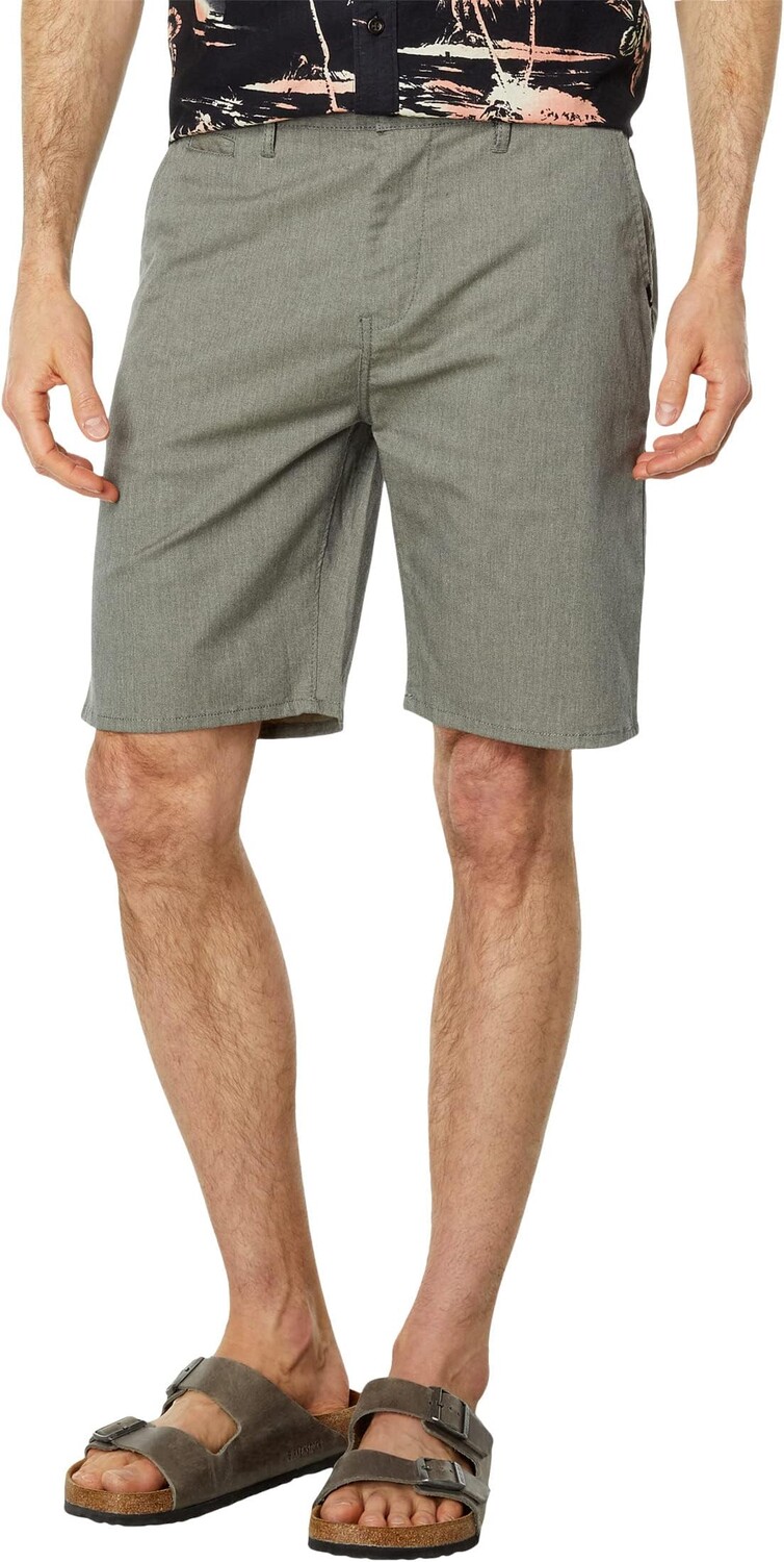

Эластичные шорты на каждый день Union Quiksilver, цвет Light Grey Heather