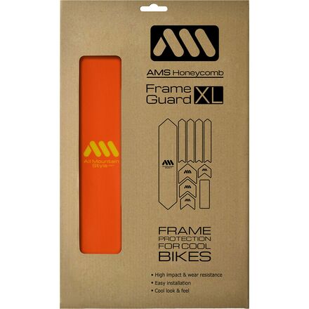 Сотовидная защитная рамка XL All Mountain Style, цвет Orange/Yellow цена и фото