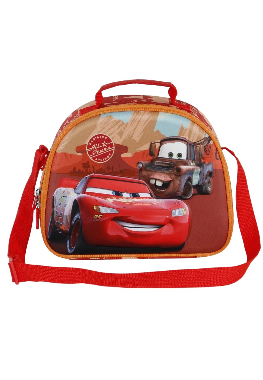 

Сумка через плечо Cars 3 Desert Road 3D Lunch Karactermania, красный