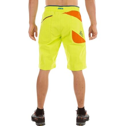 

Страховка 12, шорты, мужчины La Sportiva, цвет Lime Punch/Storm Blue