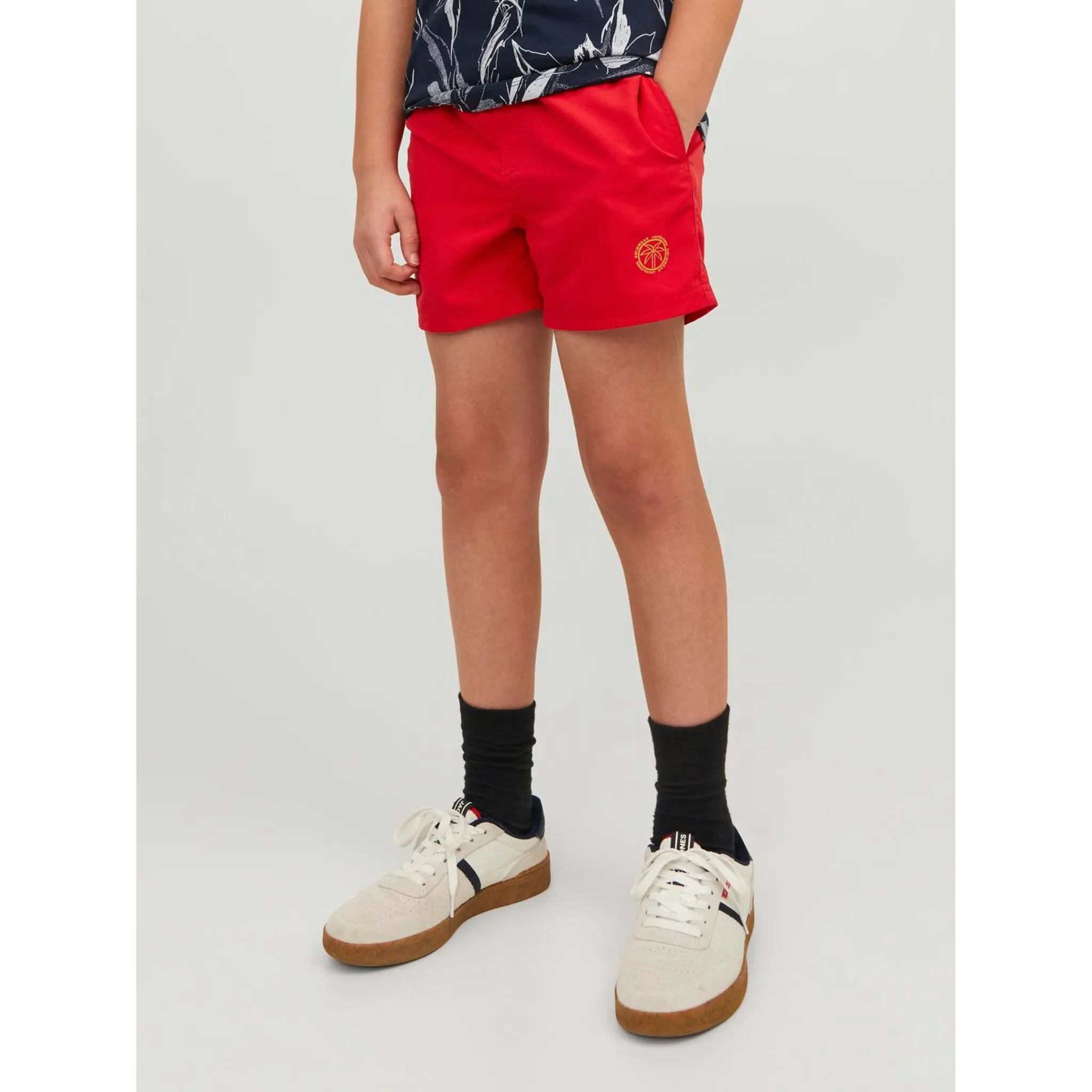 

Детские шорты для плавания Jack & Jones «JPSTFIJI JJSWIM WB LY SN JNR» Jack & Jones Junior, цвет True Red