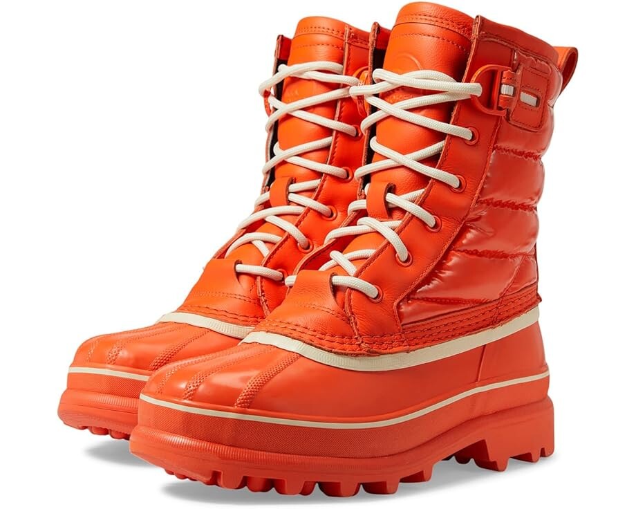 

Ботинки SOREL Caribou Royal WP, цвет Optimized Orange/Chalk