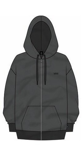 

Топ Vans Everyday Os Zip Hoodie, зеленый