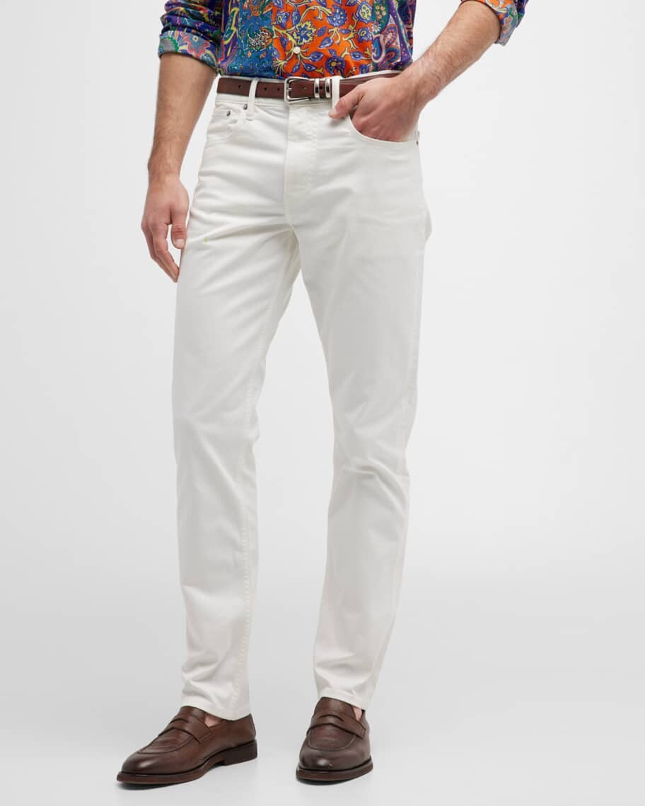 

Мужские узкие джинсы с 5 карманами Ralph Lauren Purple Label