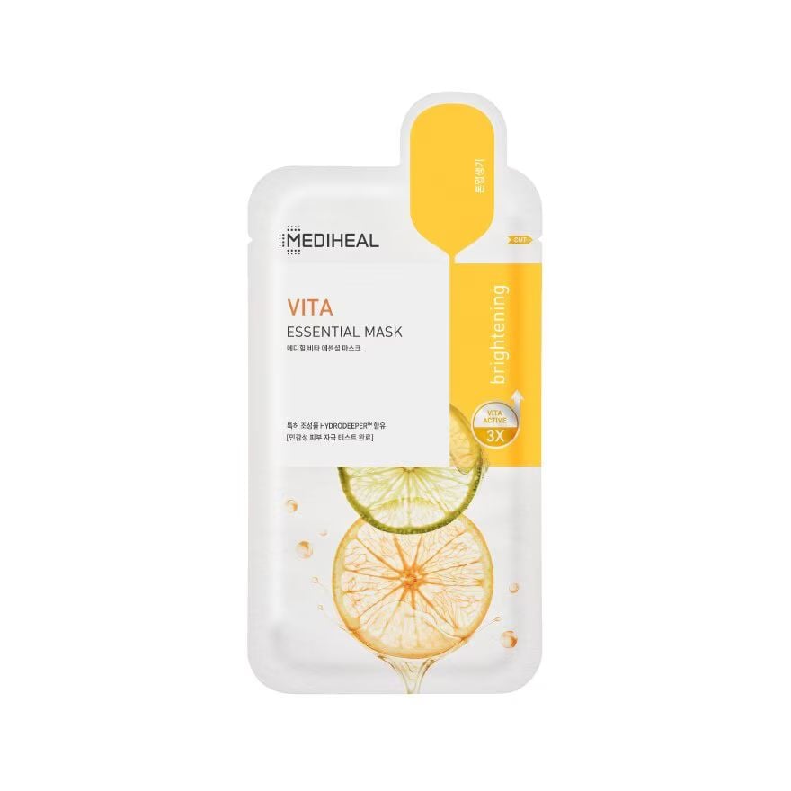 

Mediheal Vita Essential Mask 1'S Глубокая маска для лица, Yellow