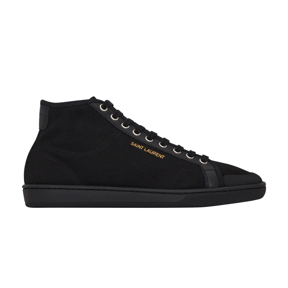 

Ботинки Saint Laurent Court Classic SL-39 Mid, черный