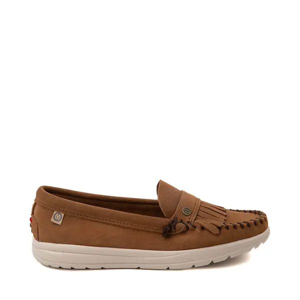 

Женские мокасины Minnetonka Kylee Kilty, цвет Dusty Brown