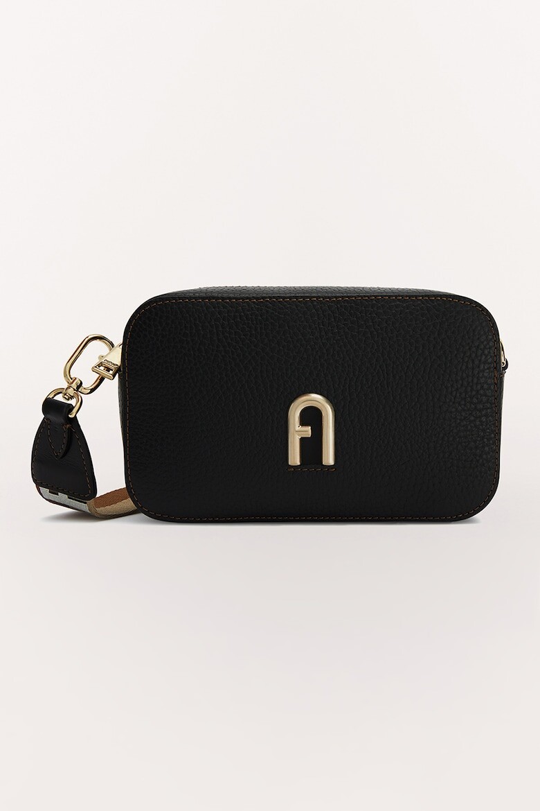 

Маленькая кожаная сумка Primula Furla, черный