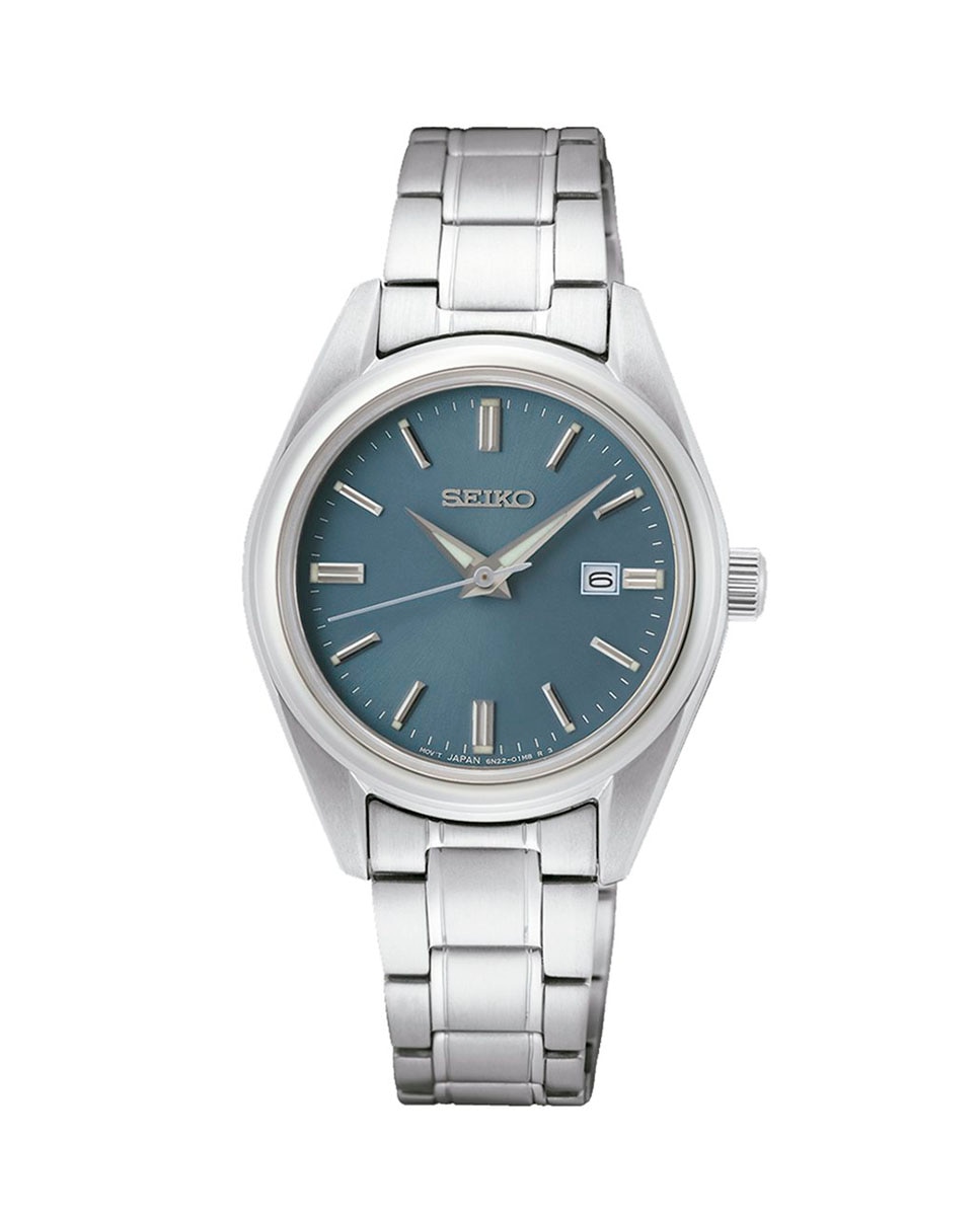 Женские часы Neo classic SUR531P1 со стальным и серебряным ремешком Seiko, серебро