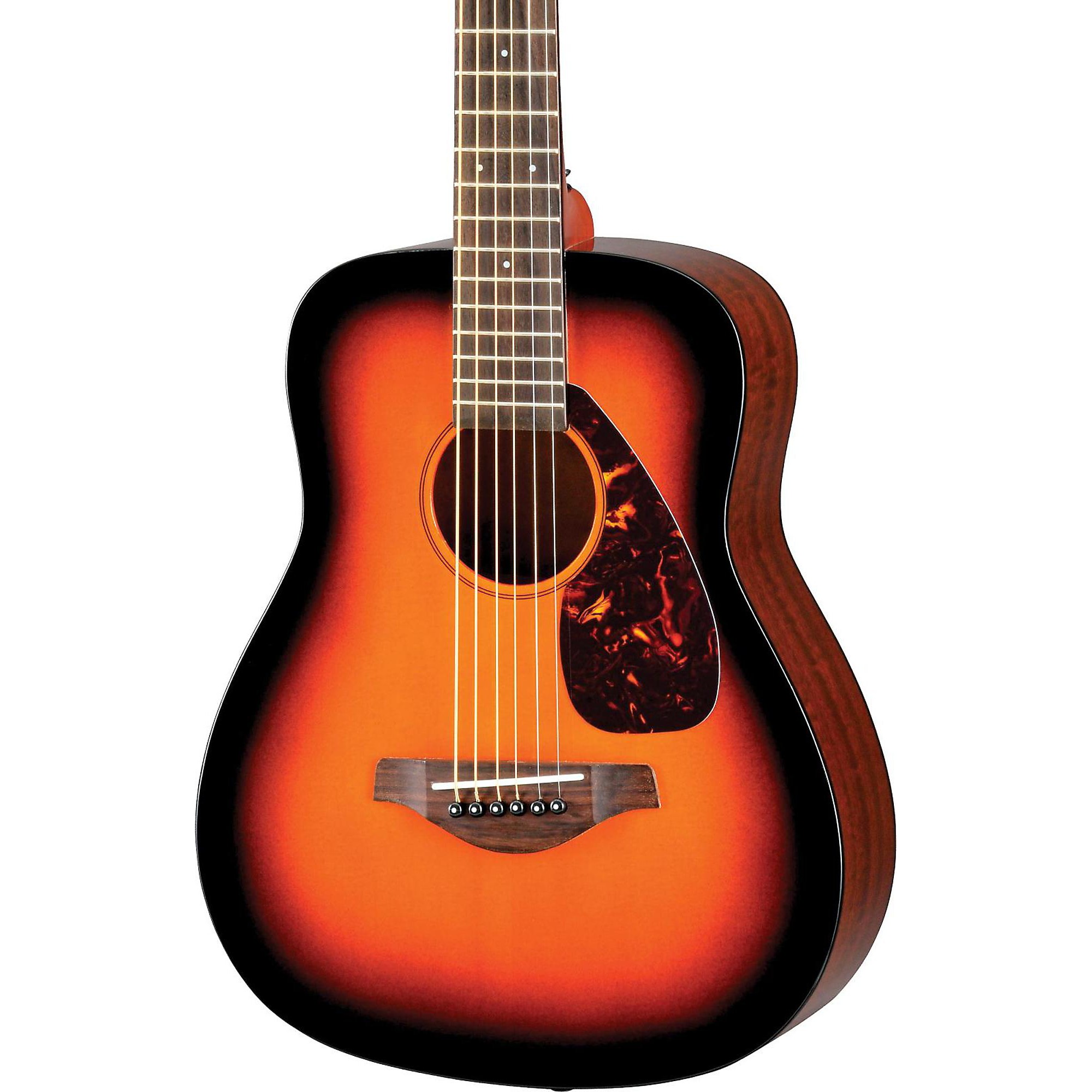 Фолк-гитара Yamaha JR2, масштаб 3/4, табак Sunburst