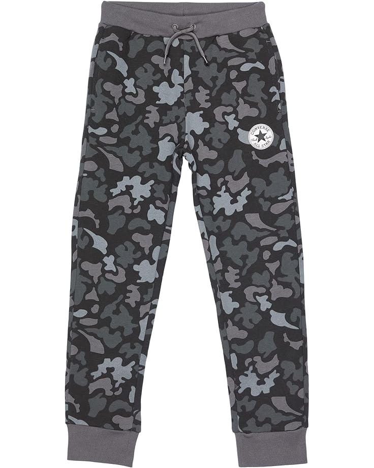 

Брюки Converse Signature Chuck Printed Camo Joggers, черный