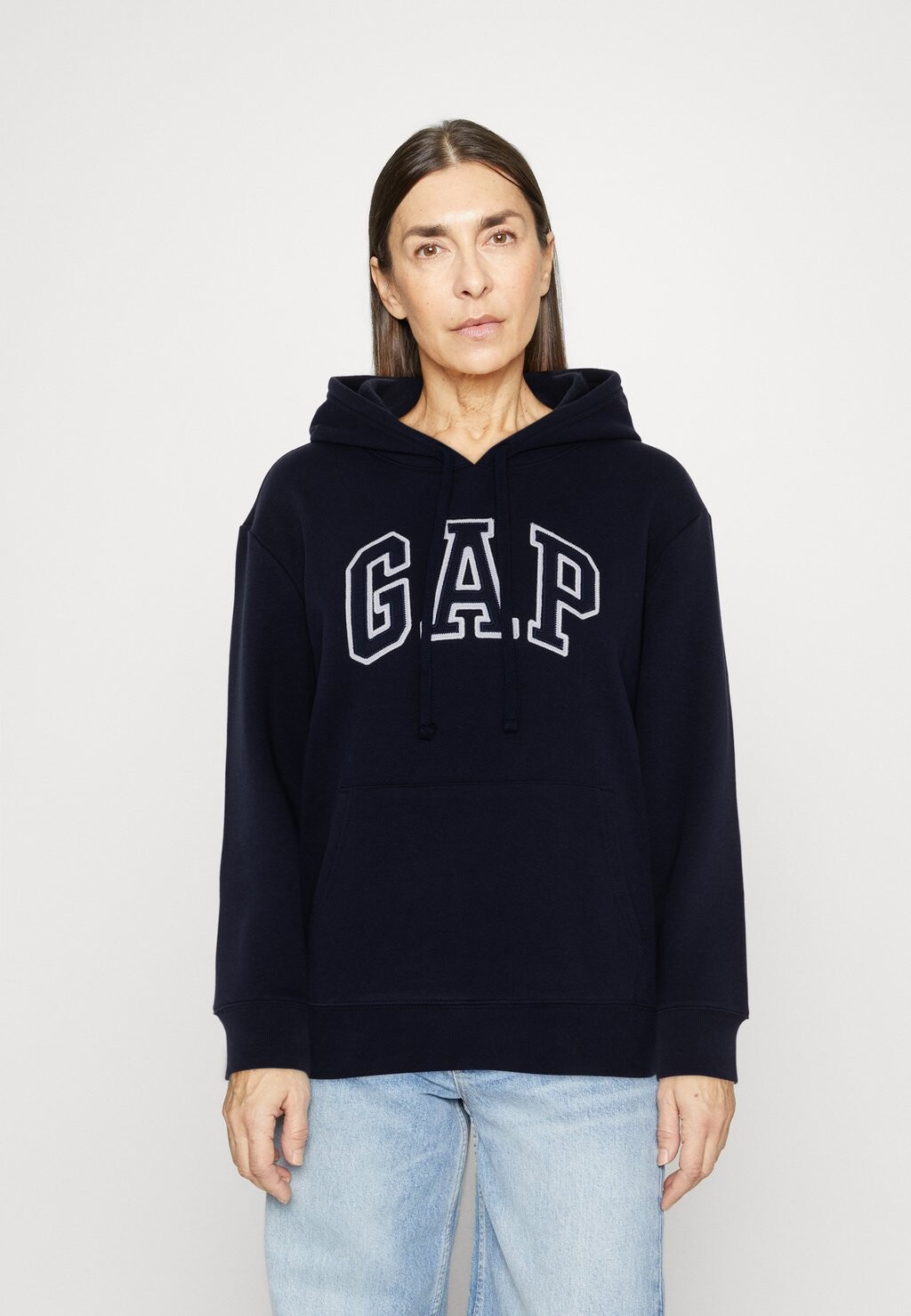 Толстовка GAP miub black and white jk basic uniform college style embroidery totem navy collar sailor s uniform women