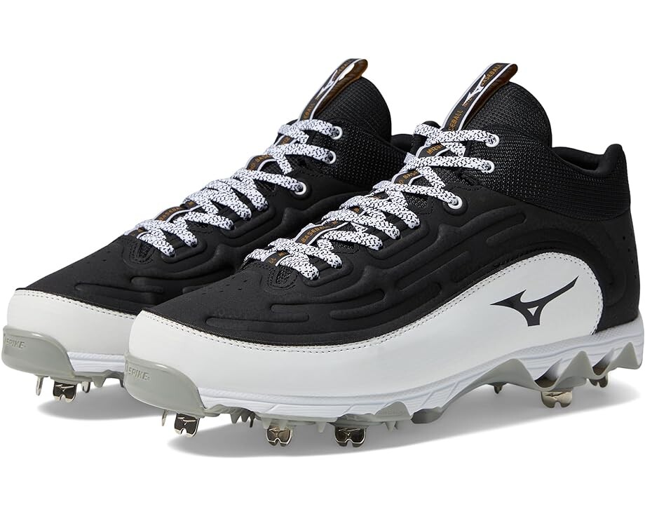 

Кроссовки Mizuno 9-Spike Ambition 3 Mid, цвет Black/White, Серый