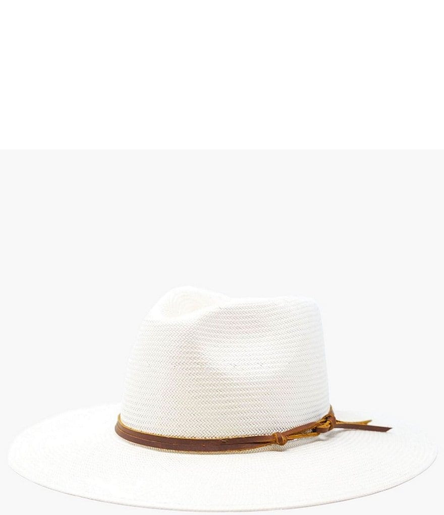 Соломенная шляпа-федора Wyeth Lindsey, белый