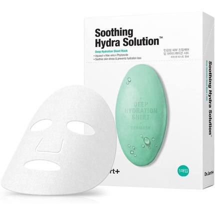 Jart+ Soothing Hydra Solution тканевая маска для унисекс — упаковка из 5 шт. Dr. Jart
