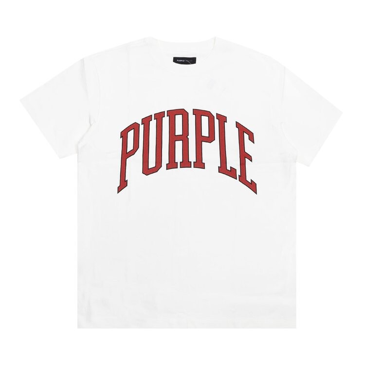 

Футболка PURPLE BRAND Heavy Jersey 'Off White', белый