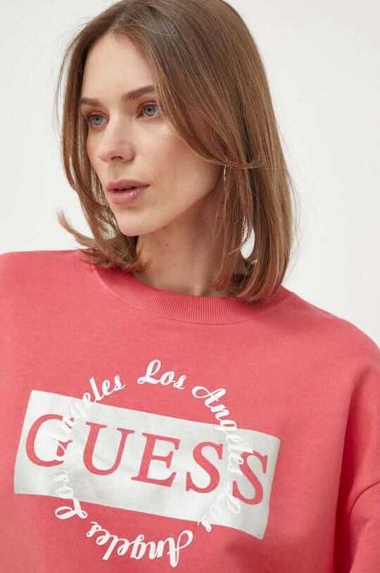 

Угадайте, толстовка Guess, розовый