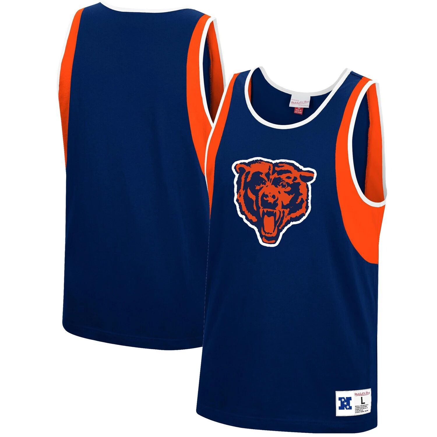 

Мужская темно-синяя майка Mitchell & Ness Chicago Bears Matchup