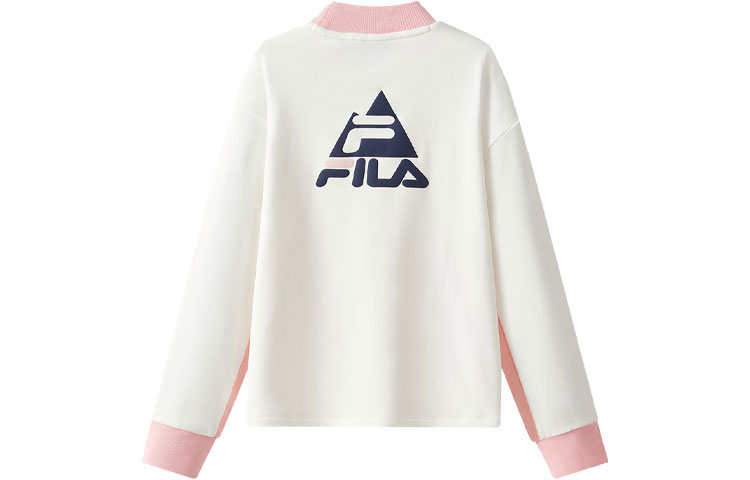 

Детская толстовка ФИЛА FILA, цвет Cloud White/Bliss Pink/Green