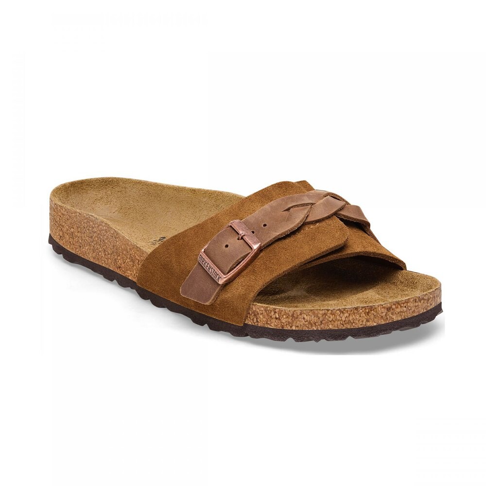

Сандалии Birkenstock Oita Braided narrow, бежевый