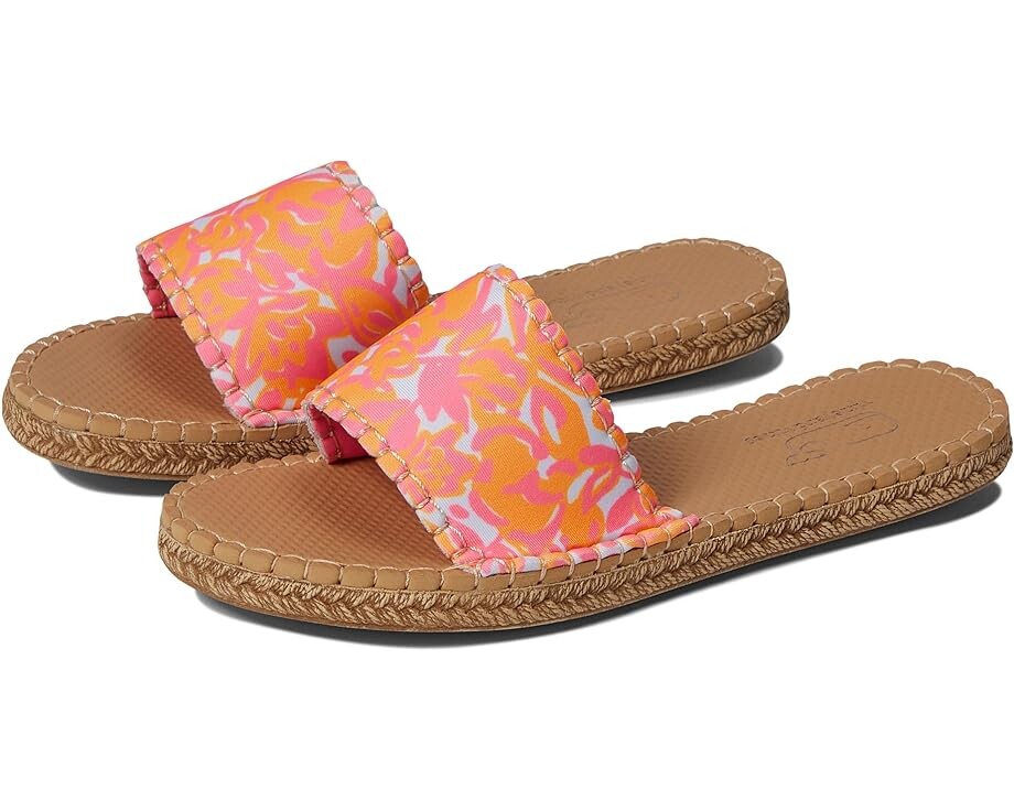 

Сандалии Sea Star Beachwear Cabana Slide Water Shoe, цвет Vineyard Vines Summer Blooms