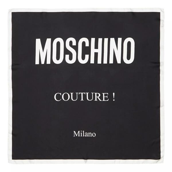 

Шарф scarf 0x0 cm Moschino, черный