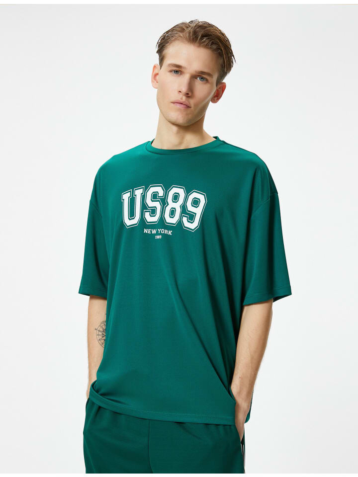 

Футболка KOTON T shirt, зеленый