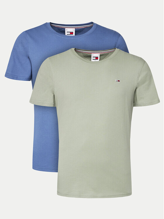 

Комплект из 2 футболок узкого кроя Tommy Jeans, мультиколор
