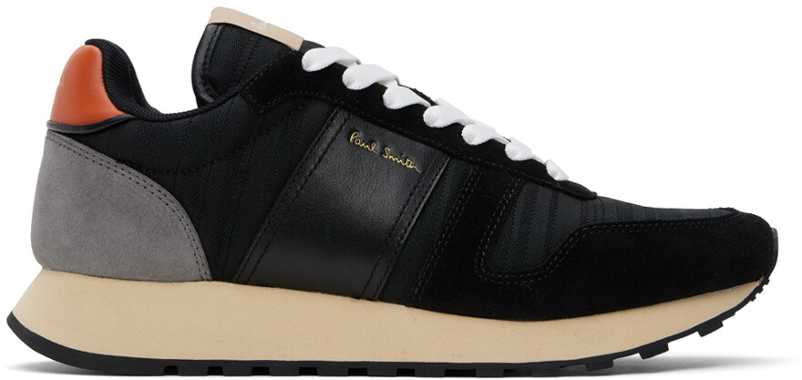 

Кроссовки в стиле восьмидесятых с полосками Black Shadow Paul Smith