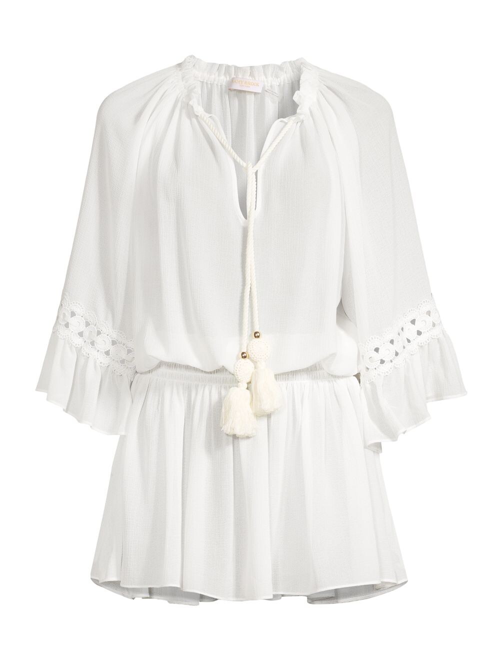 

Мини-платье Raquel Cover-Up Ramy Brook, белый