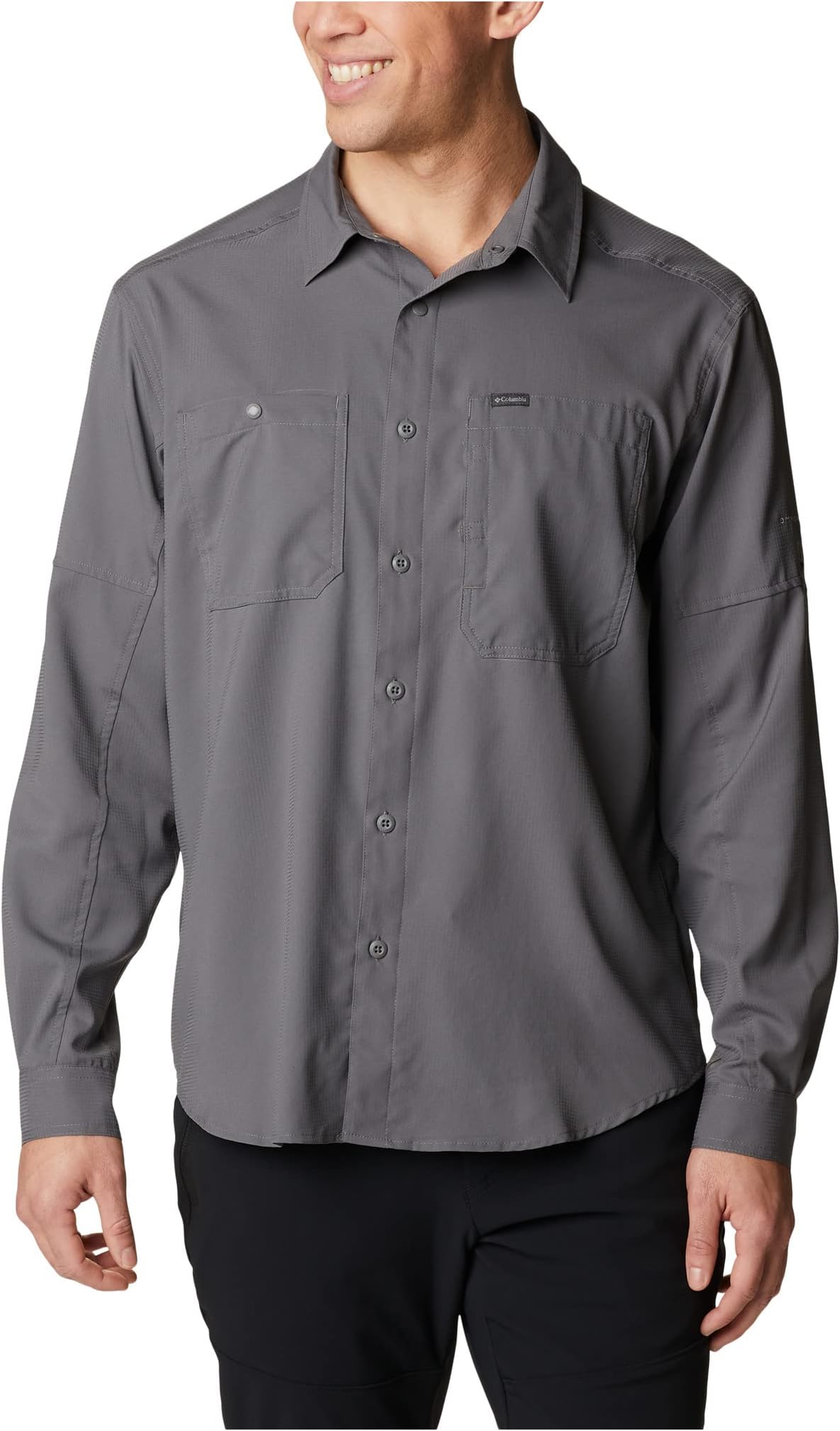 Рубашка Silver Ridge Utility Lite Long Sleeve Columbia, цвет City Grey