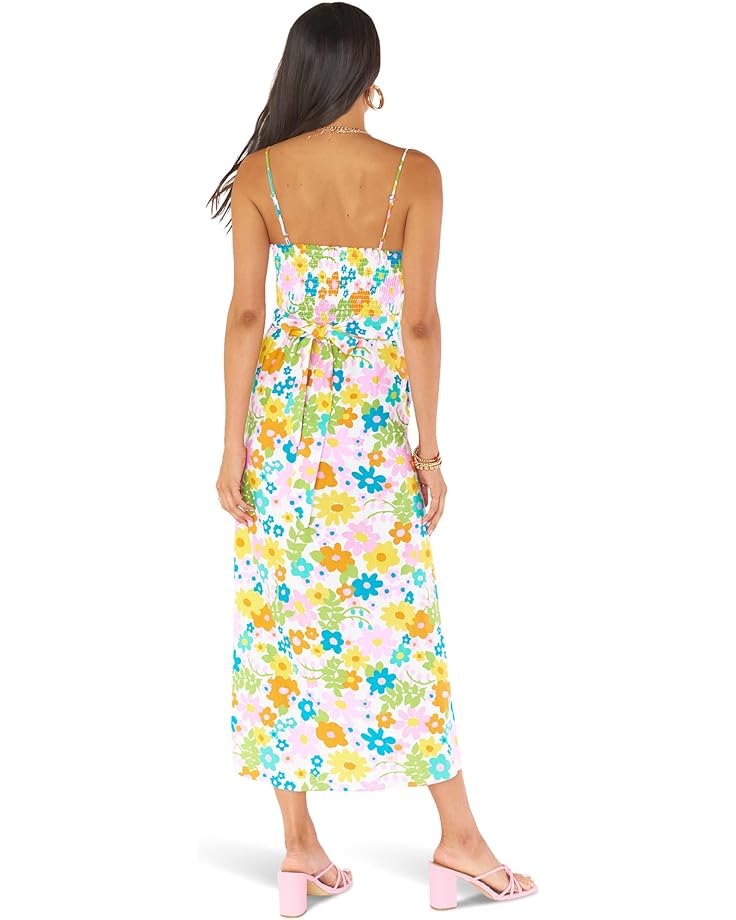 Платье Show Me Your Mumu Amalfi Coast Midi Dress, цвет Petal Pop