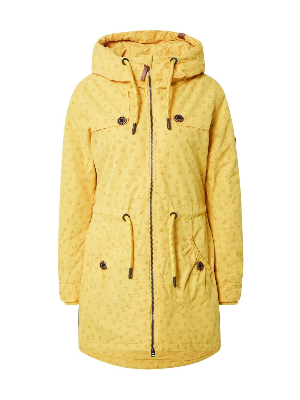 

Межсезонная парка Alife and Kickin Charlotte, желтый