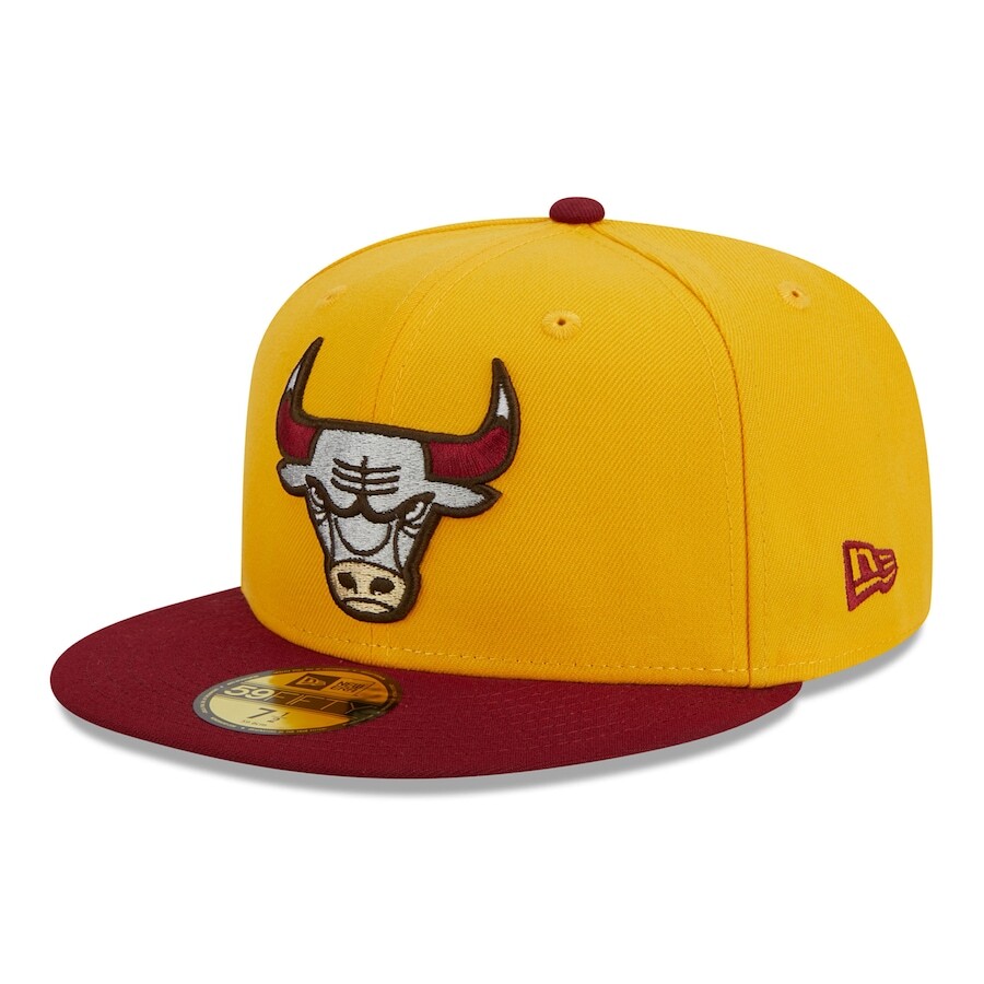 

Бейсболка New Era Chicago Bulls, желтый