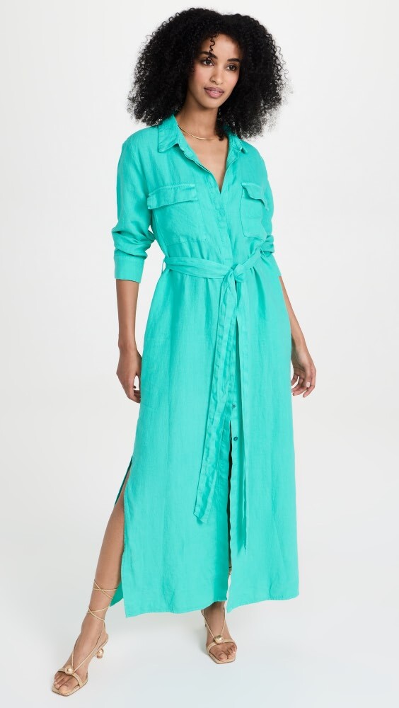 

Платье L'AGENCE Cameron Long Shirt
