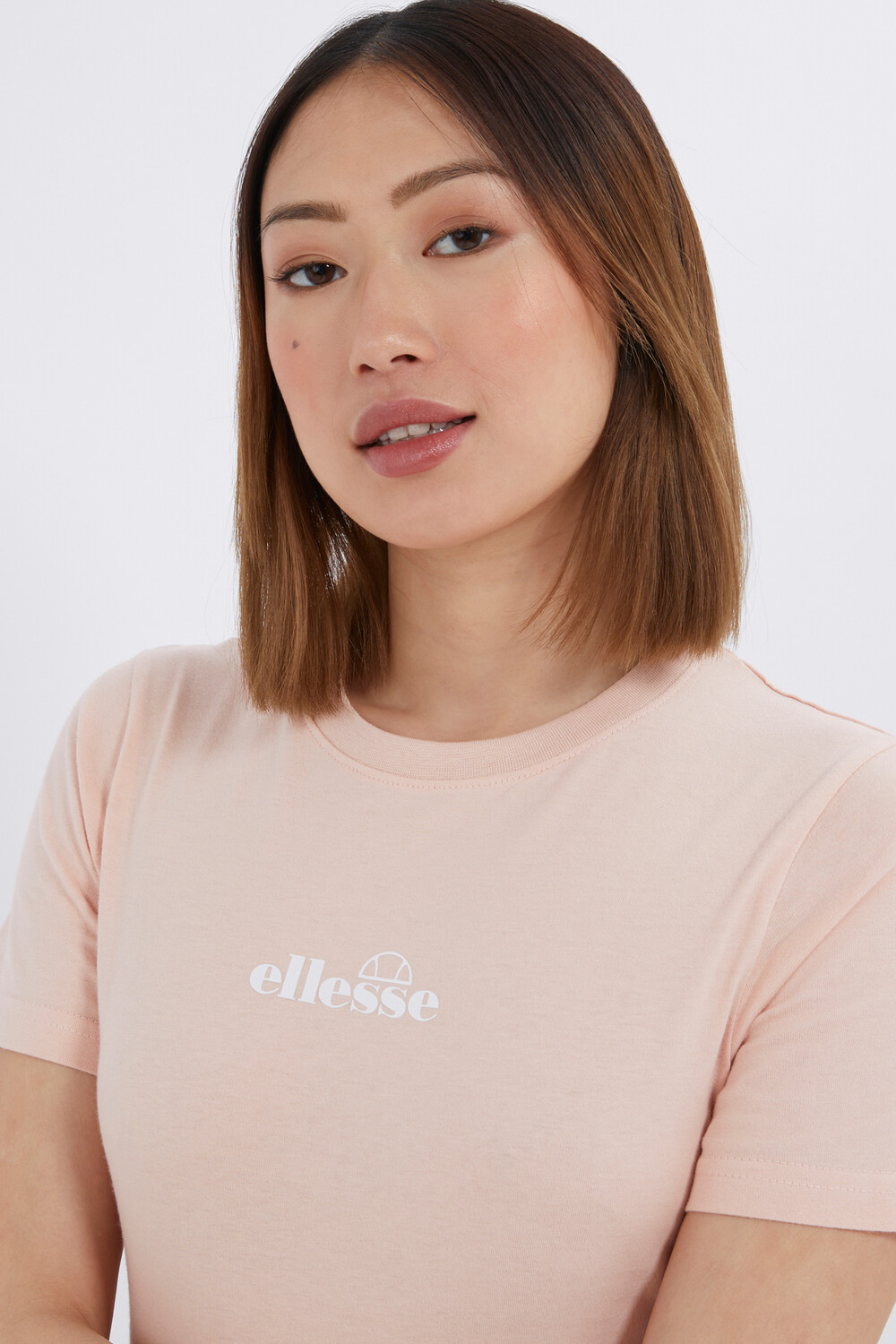 

Светло-розовая футболка для женщин/девочек Ellesse, розовый