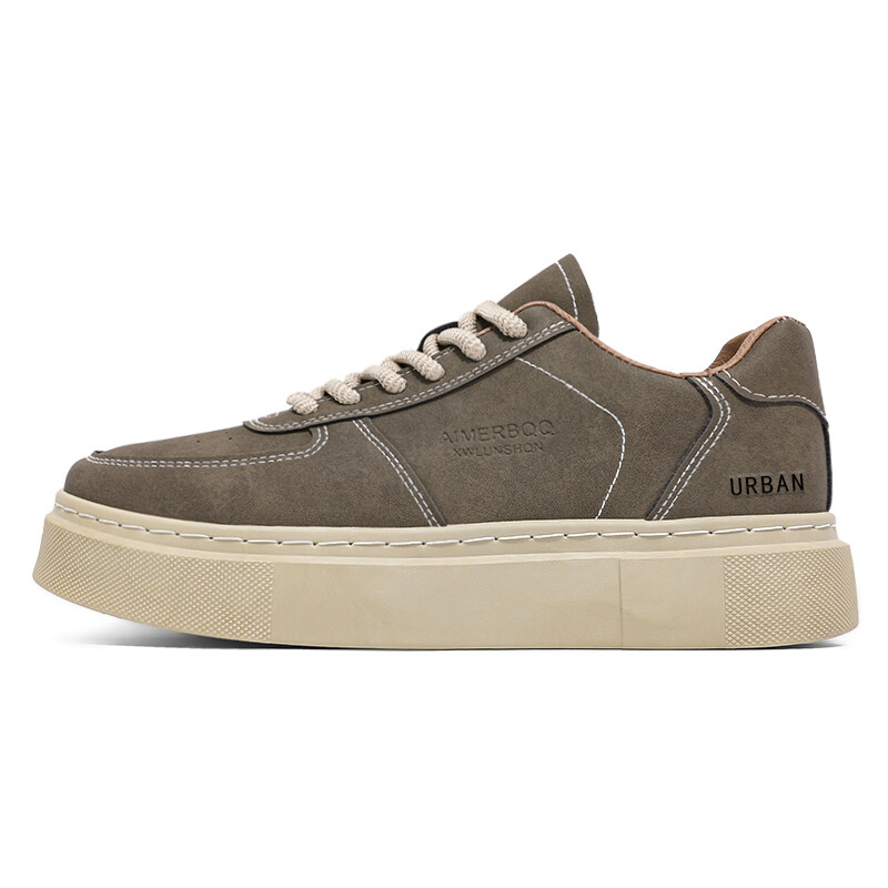 

Кроссовки URBAN AUTHENTIC Skateboarding Shoes Men Low-top, хаки