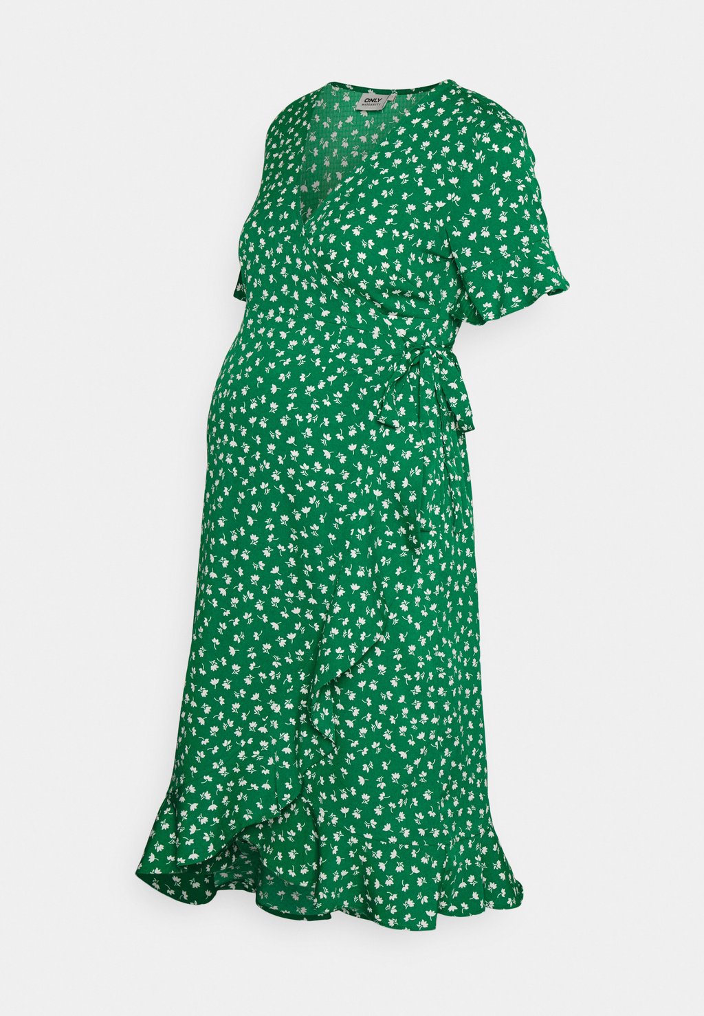 Летнее платье зеленого цвета ONLY MATERNITY цена и фото
