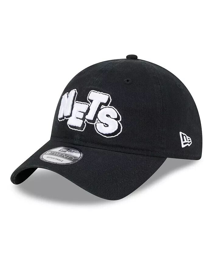 

Мужская черная регулируемая кепка Brooklyn Nets 2023/24 City Edition 9TWENTY New Era, черный