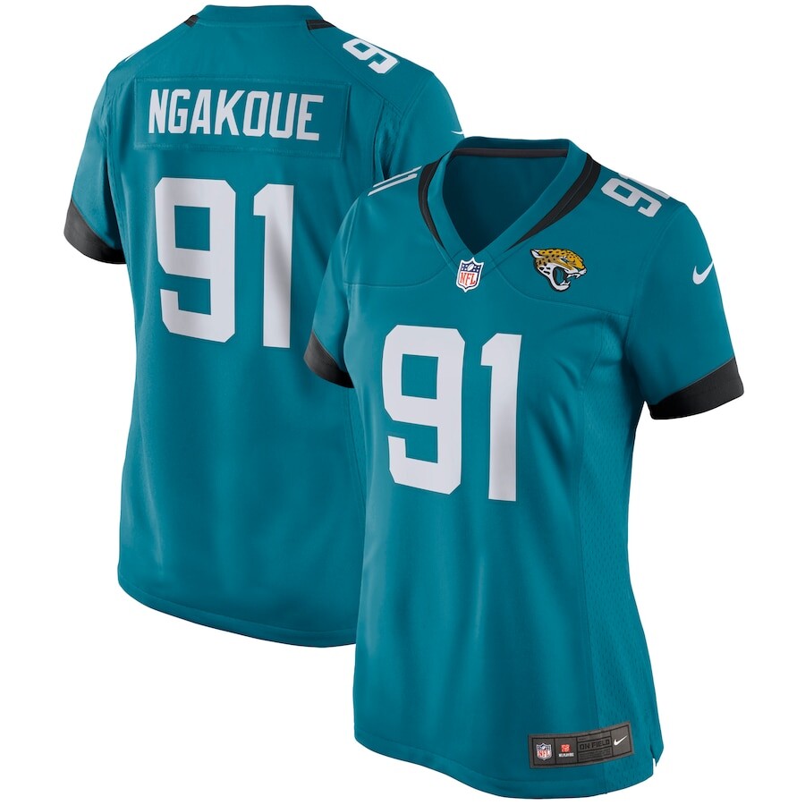 

Джерси Nike Jacksonville Jaguars, бирюзовый