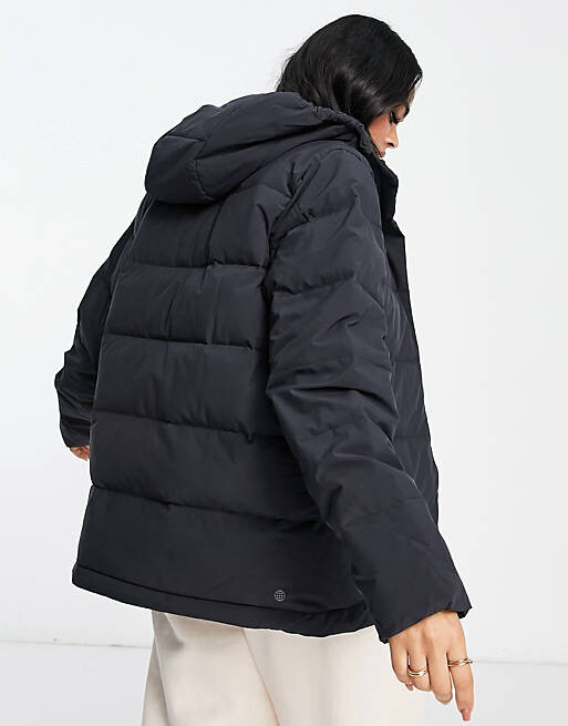 

Черная куртка с капюшоном adidas Outdoor Helionic, Черный