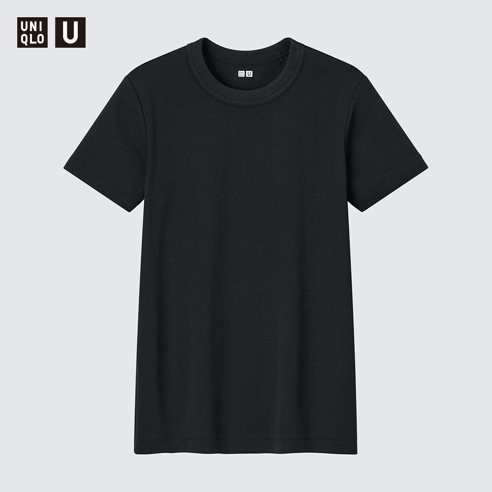 

Женская футболка Uniqlo с короткими рукавами, черный