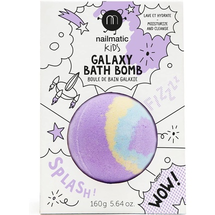 Детская бомбочка для ванны Pulsar Фиолетовый, Nailmatic фото
