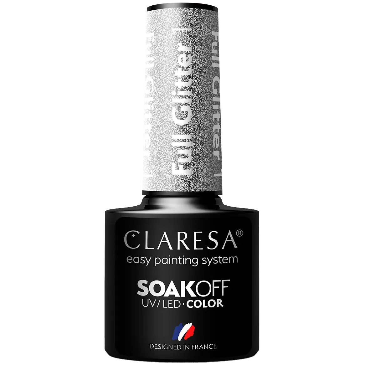 

Гибридный лак для ногтей 1 Claresa Full Glitter, 5 гр