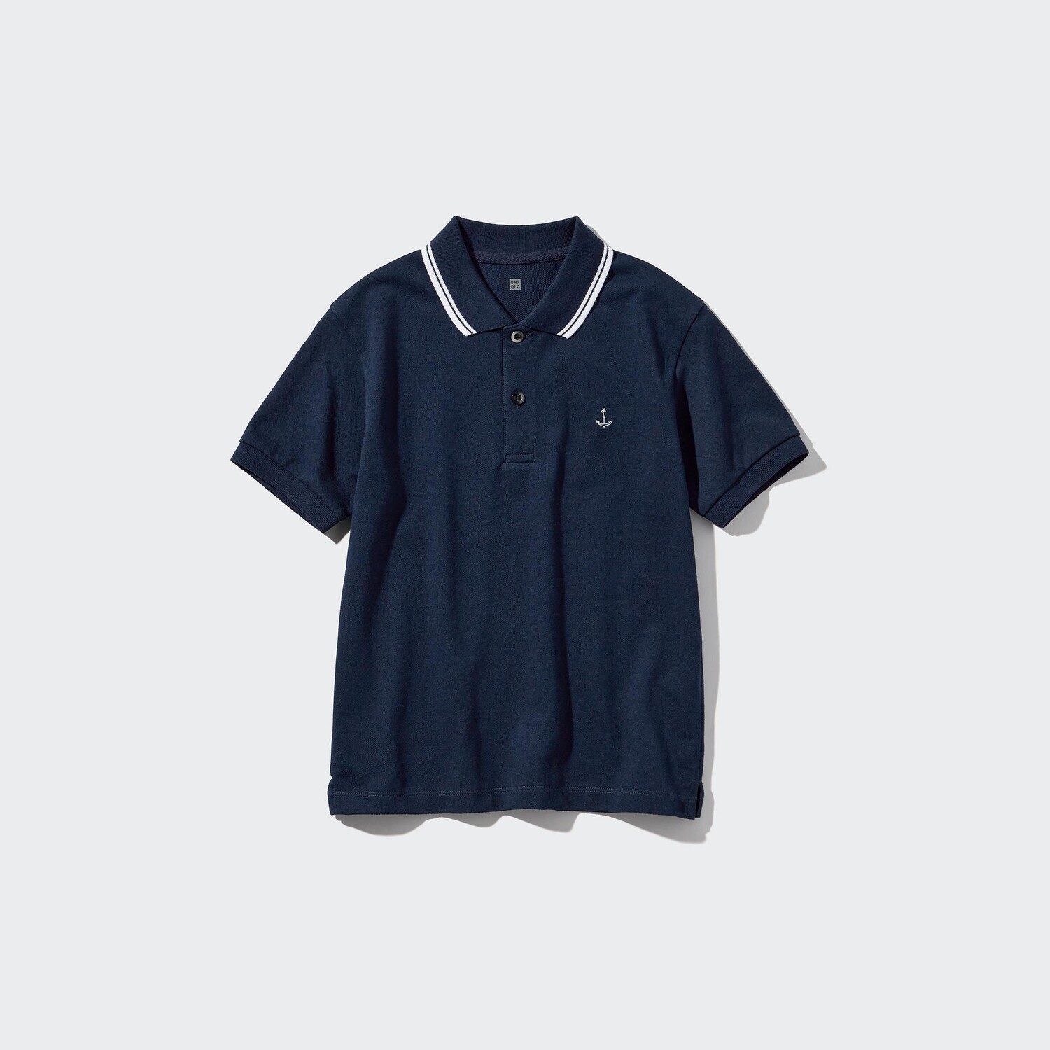 

Футболка-поло UNIQLO, темно-синий