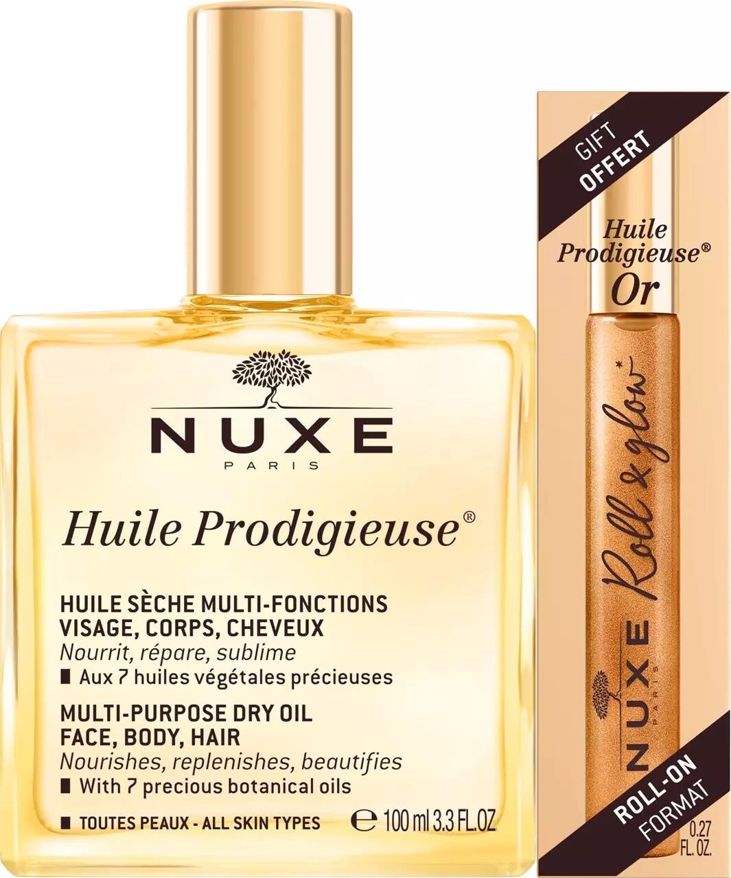 

Nuxe Huile Prodigieuse 100 мл* ролл в подарок